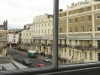 Brighton square through a sash window
